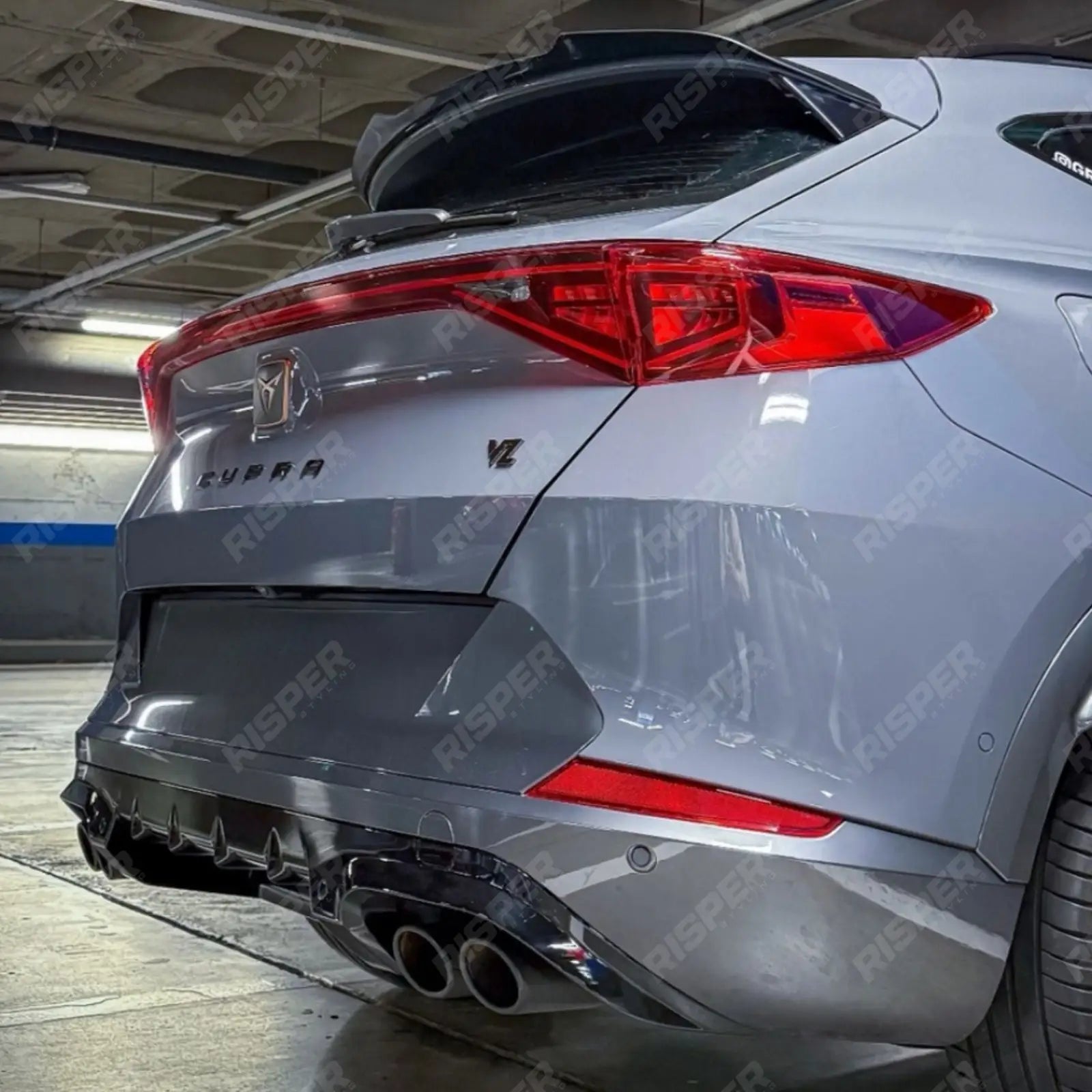 Cupra Formentor 2020 On Gloss Black Spoiler Cap Rear Spoilers