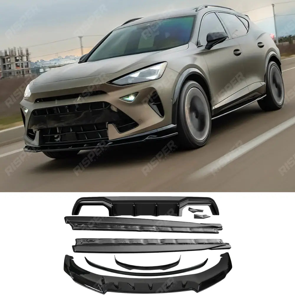 Cupra Formentor Facelift 2024 On Aero Body Kit In Gloss Black Aero Kit