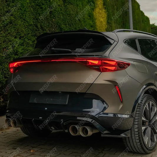 Cupra Formentor MK1 Facelift 2024 On Rear Diffuser In Gloss Black Diffuser