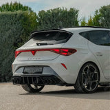 Cupra Leon 2020-2024 Rear Diffuser In Gloss Black Diffuser