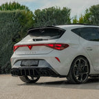 Cupra Leon 2020-2024 Rear Diffuser In Gloss Black Diffuser