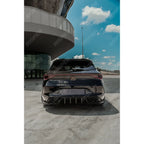 Cupra Leon 2020 On Rear Diffuser In Gloss Black