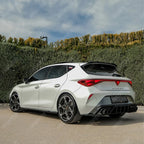 Cupra Leon 2020-2024 Rear Diffuser In Gloss Black Diffuser