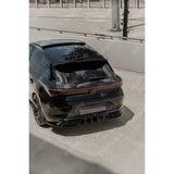 Cupra Leon 2020 On Rear Diffuser In Gloss Black