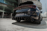Cupra Leon 2020 On Rear Diffuser In Gloss Black