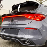 Cupra Leon 2020 On Rear Spoiler Cap In Gloss Black