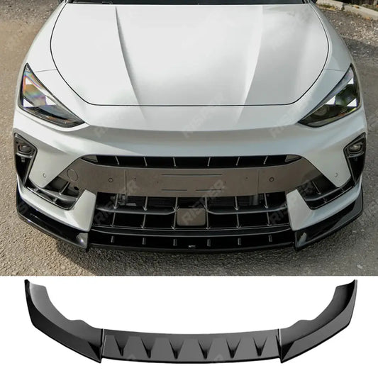 Cupra Leon Facelift 2024 On Front Splitter In Gloss Black Front Splitter