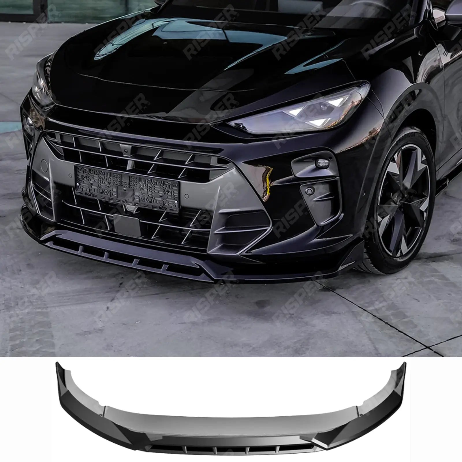 Cupra Terramar MK1 2025 On Front Splitter In Gloss Black Front Splitter