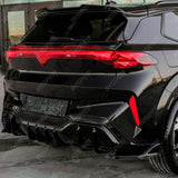 Cupra Terramar MK1 2025 On Rear Diffuser & Rear Side Splitters In Gloss Black Diffuser