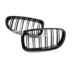 BMW 5 Series F10 2009-2017 DUAL SLAT FRONT GRILL IN GLOSS BLACK Grilles