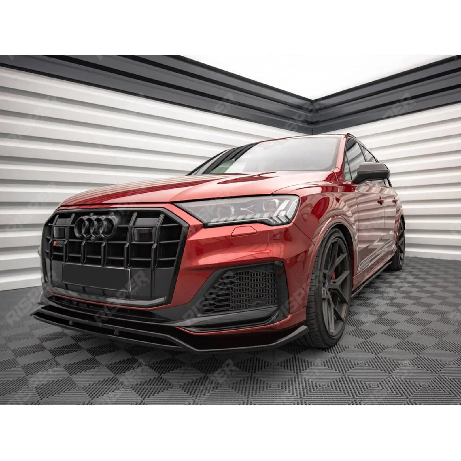 FACELIFT MAXTON SIDE SKIRT SPLITTERS GLOSS BLACK For AUDI SQ7 / Q7 S-LINE MK2 2019+ (4M) Secondary image