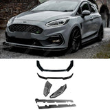Ford Fiesta ST MK8 2018+ / Ford Fiesta ST-Line MK8 2017+ Aero Body Kit In Gloss Black Aero Kit
