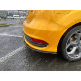 Ford Focus ST MK3 Facelift 2015 - 2018 Rear Side Splitters (2PCS)