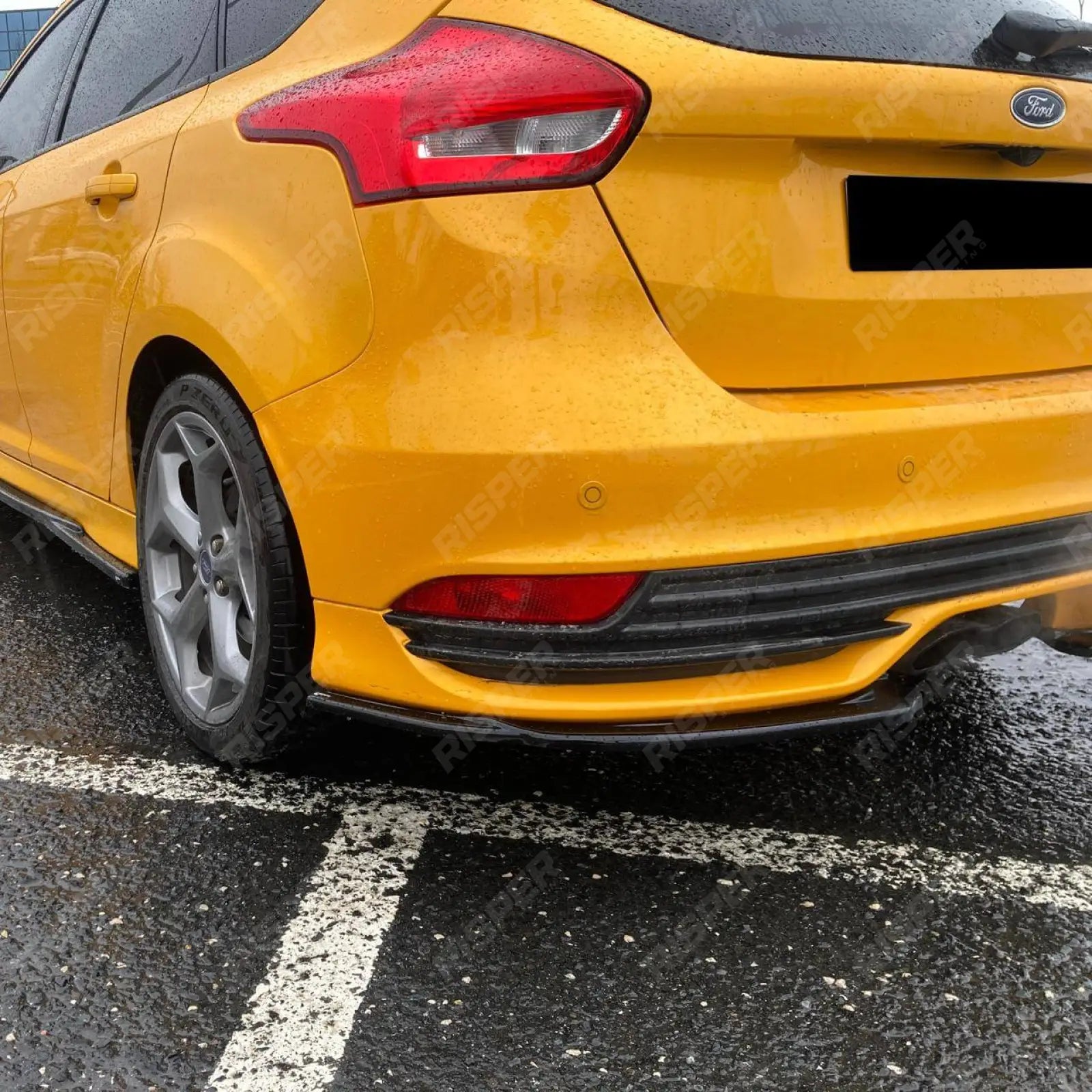 Ford Focus ST MK3 Facelift 2015 - 2018 Rear Side Splitters (2PCS)