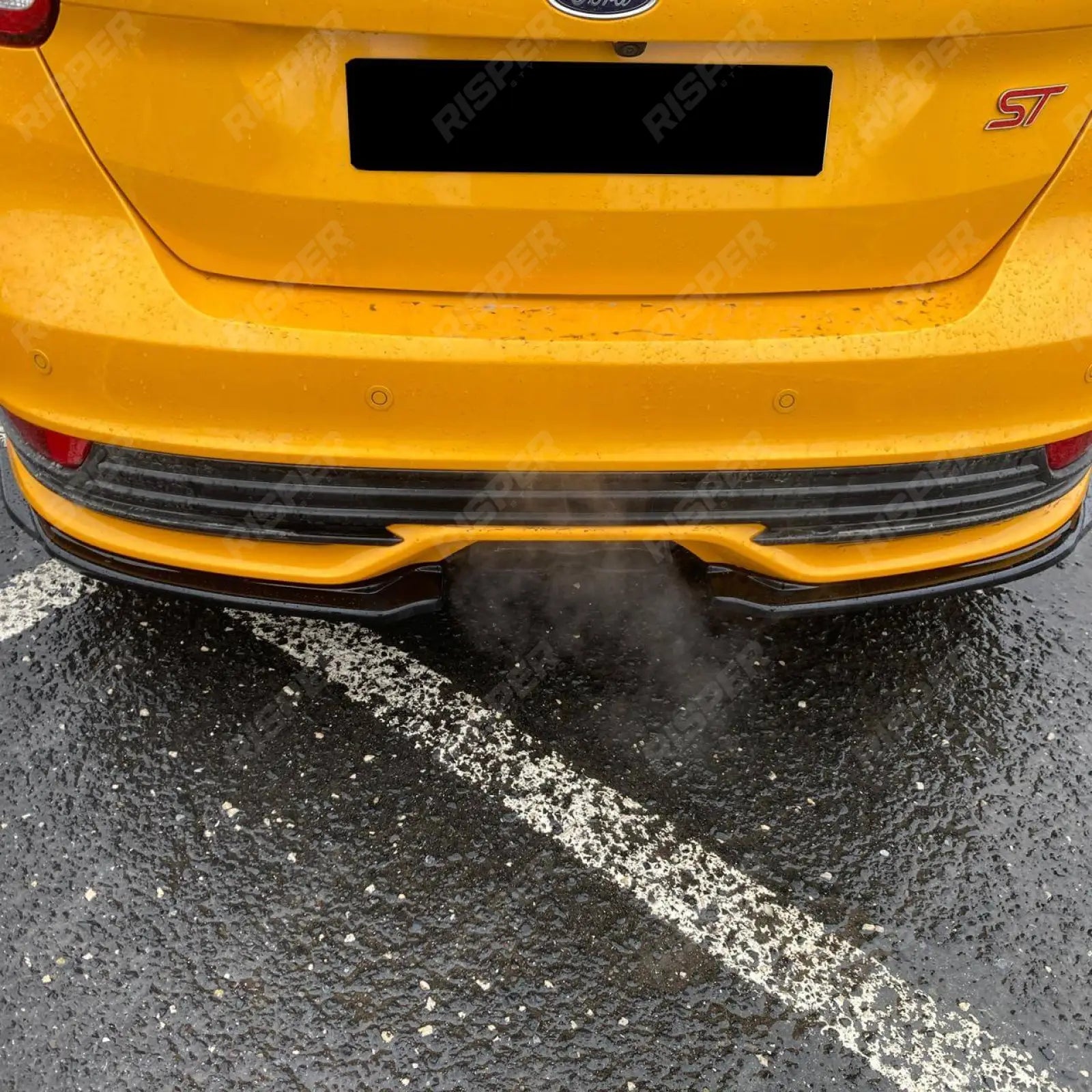 Ford Focus ST MK3 Facelift 2015 - 2018 Rear Side Splitters (2PCS)