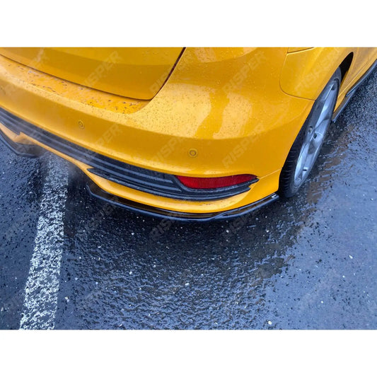 Ford Focus ST MK3 Facelift 2015 - 2018 Rear Side Splitters (2PCS)