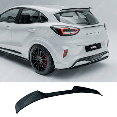 Ford Puma ST Line X 2019+ Upper Roof Spoiler In Gloss Black Rear Spoilers