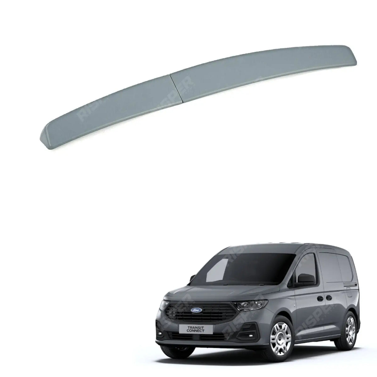 Ford Transit Connect 2024 on - Rear Barn Door Spoiler In Primer Spoiler