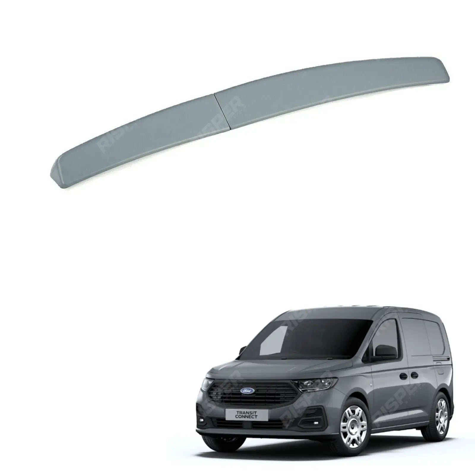 Ford Transit Connect 2024 on - Rear Barn Door Spoiler In Primer Spoiler Main image