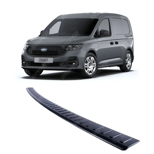 Ford Transit Connect 2024 On – Rear Bumper Protector In Black Rear Bumper