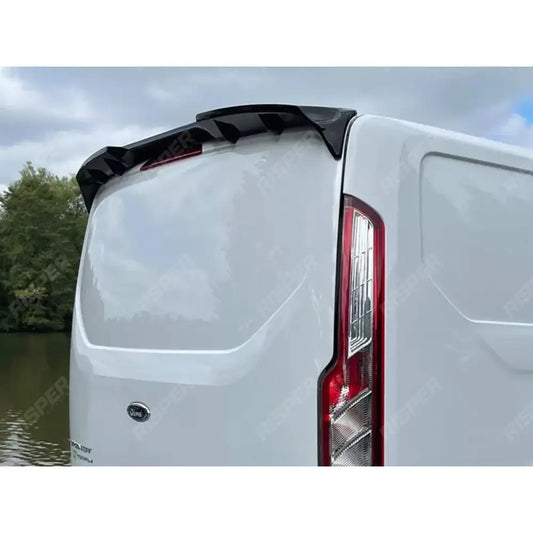 Ford Transit Custom - 2012 - 2024 - Rear Spoiler V2 - Tailgate - Unpainted Spoiler