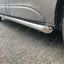 Ford Transit Custom 2018 - 2024 - Stainless Steel Side Bars - Angular Type - Short Wheel Base - 60mm Side Bars