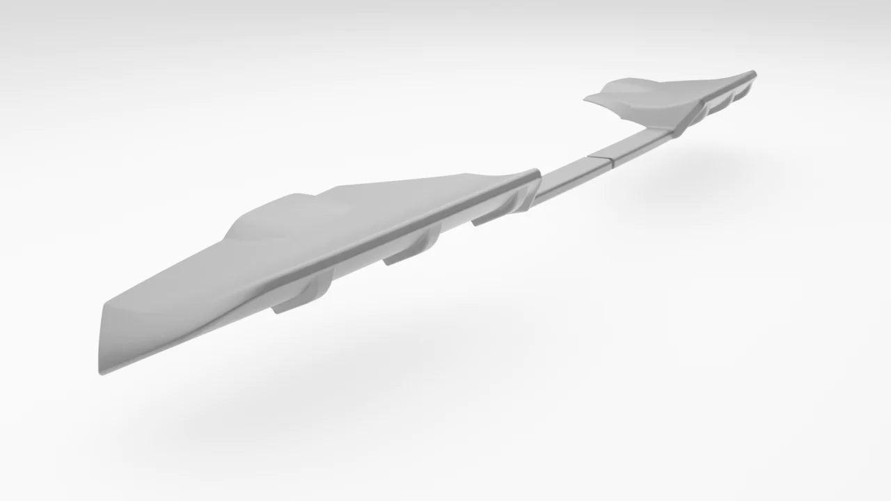 Ford Transit Custom 2023+ Barn Door V1 Spoiler In Primer