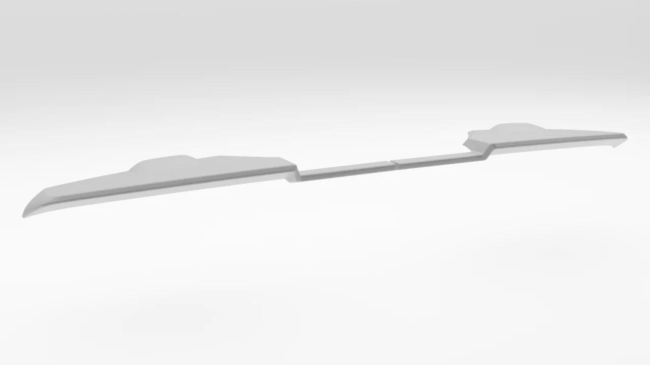 Ford Transit Custom 2023+ Barn Door V2 Spoiler In Primer