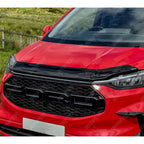 Ford Transit Custom 2023 On STX Bonnet Guard Protector – Black Bonnet Guard