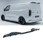 Ford Transit Custom 2023+ Rear Tailgate Spoiler In Gloss Black Rear Spoilers