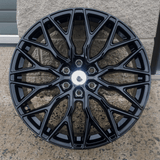 FORD TRANSIT CUSTOM 2024+ 20" 6x120 VC1 ALLOY WHEEL IN GLOSS BLACK