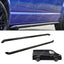 Ford Transit Custom Lwb 2018 - 2023 2.4 Inch Gloss Black Oe Style Sportline Side Bars - Pair