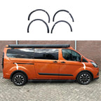 Ford Transit Custom Mk1 Facelift 2018 - 2024 - Wheel Arch Trims (10pcs) - Matte Black