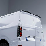 Ford Transit Custom MK2 2024 On For Barn Door V2 Rear Spoiler In Gloss Black