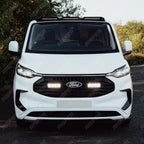 Ford Transit Custom MK2 2024 on Luminex Roof Light Pod With Amber Strobe In Gloss Black Lights