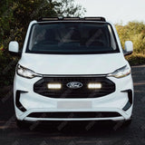 Ford Transit Custom MK2 2024 on Luminex Roof Light Pod With Amber Strobe In Gloss Black Lights