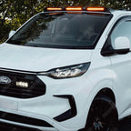 Ford Transit Custom MK2 2024 on Luminex Roof Light Pod With Amber Strobe In Gloss Black Lights