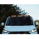 Ford Transit Custom MK2 2024 on Luminex Roof Light Pod With Amber Strobe In Gloss Black Lights