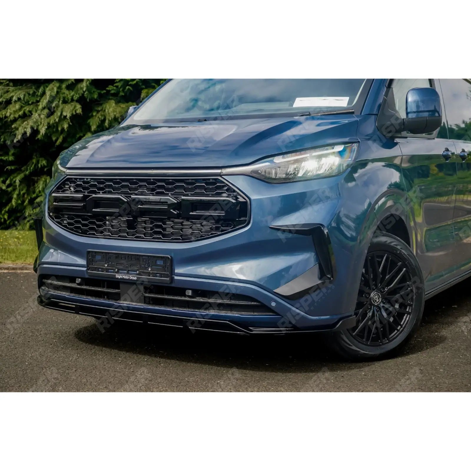 Ford Transit Custom MK2 2024 on LWB Full Low Line Aero Kit V1 In Gloss Black Aero Kit