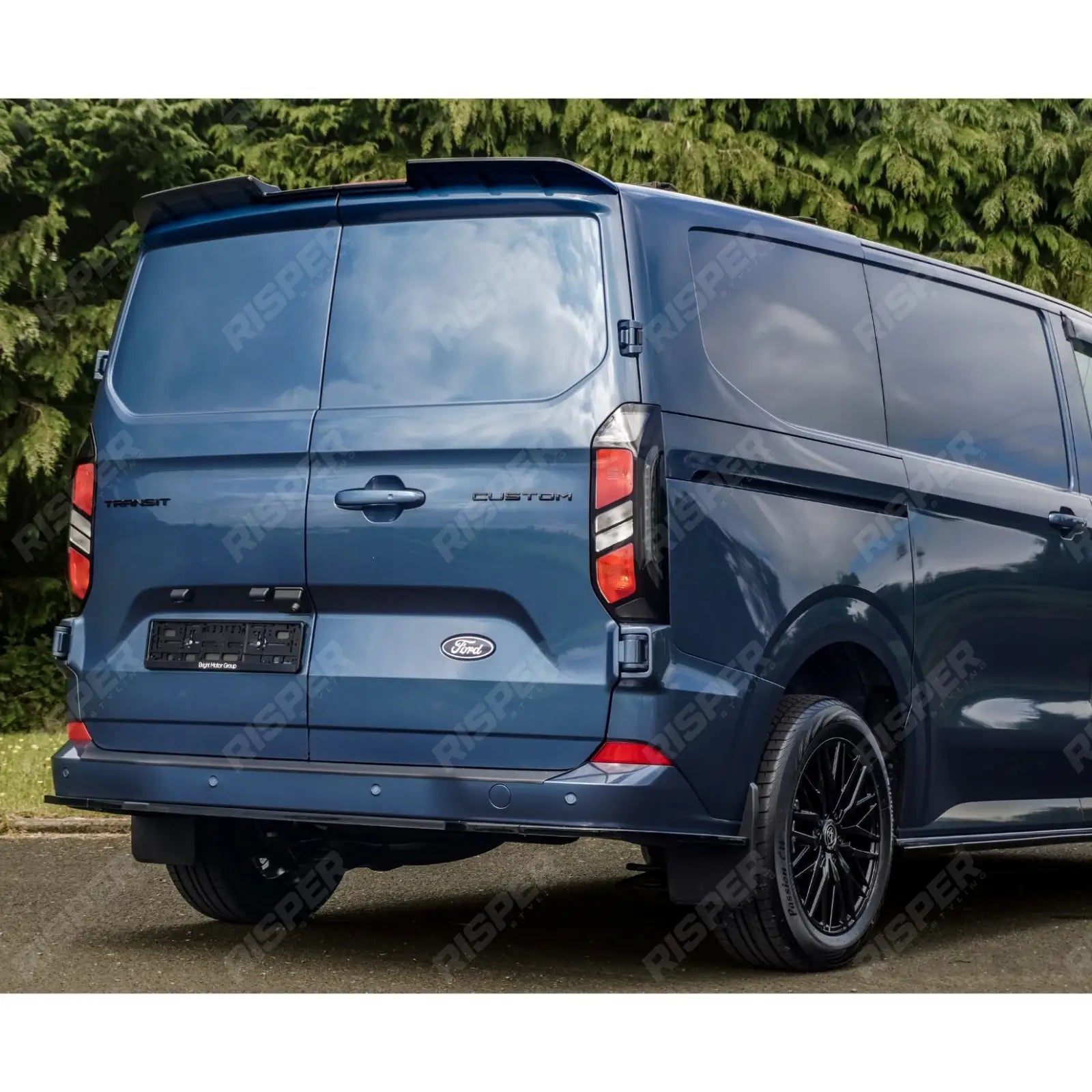 Ford Transit Custom MK2 2024 on LWB Full Low Line Aero Kit V1 In Gloss Black Aero Kit