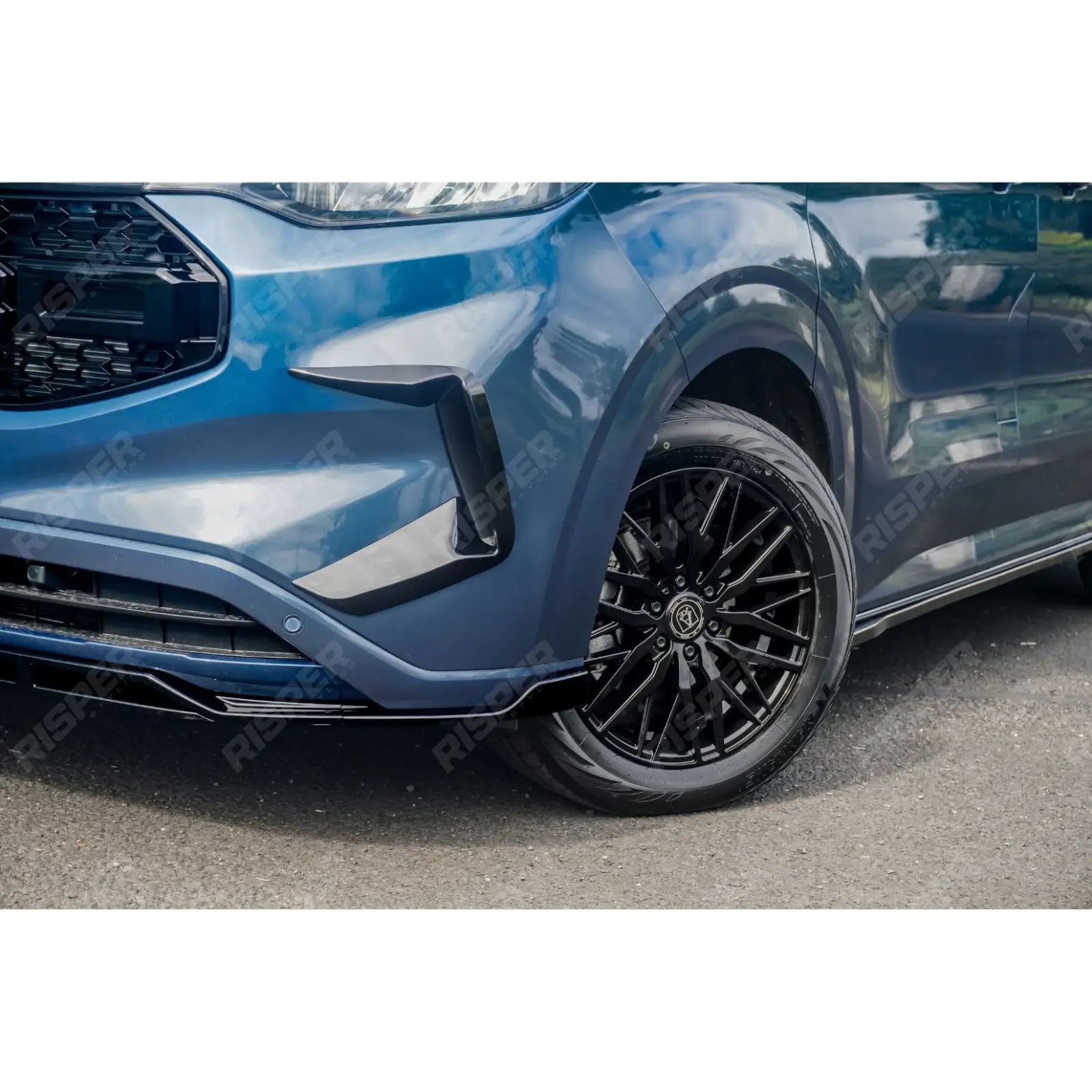 Ford Transit Custom MK2 2024 on LWB Full Low Line Aero Kit V1 In Gloss Black Aero Kit