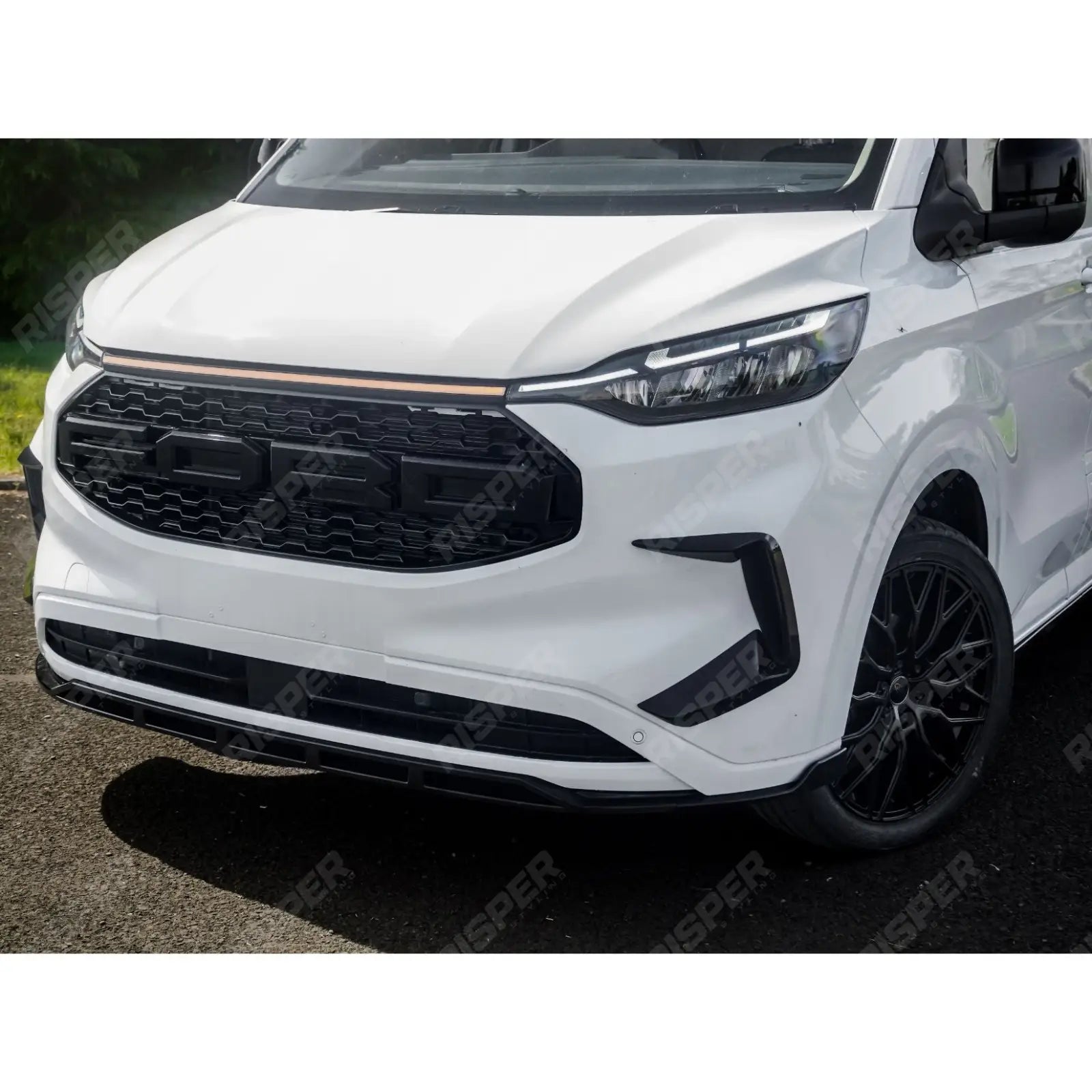 Ford Transit Custom MK2 2024 on LWB Full Low Line Aero Kit V2 In Gloss Black Aero Kit