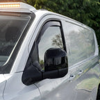 Ford Transit Custom MK2 2024 on Mirror Cap Replacement In Gloss Black Mirror Covers