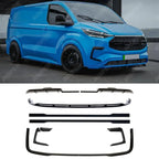 Ford Transit Custom MK2 2024 on PHEV Full Low Line Aero Kit In Gloss Black