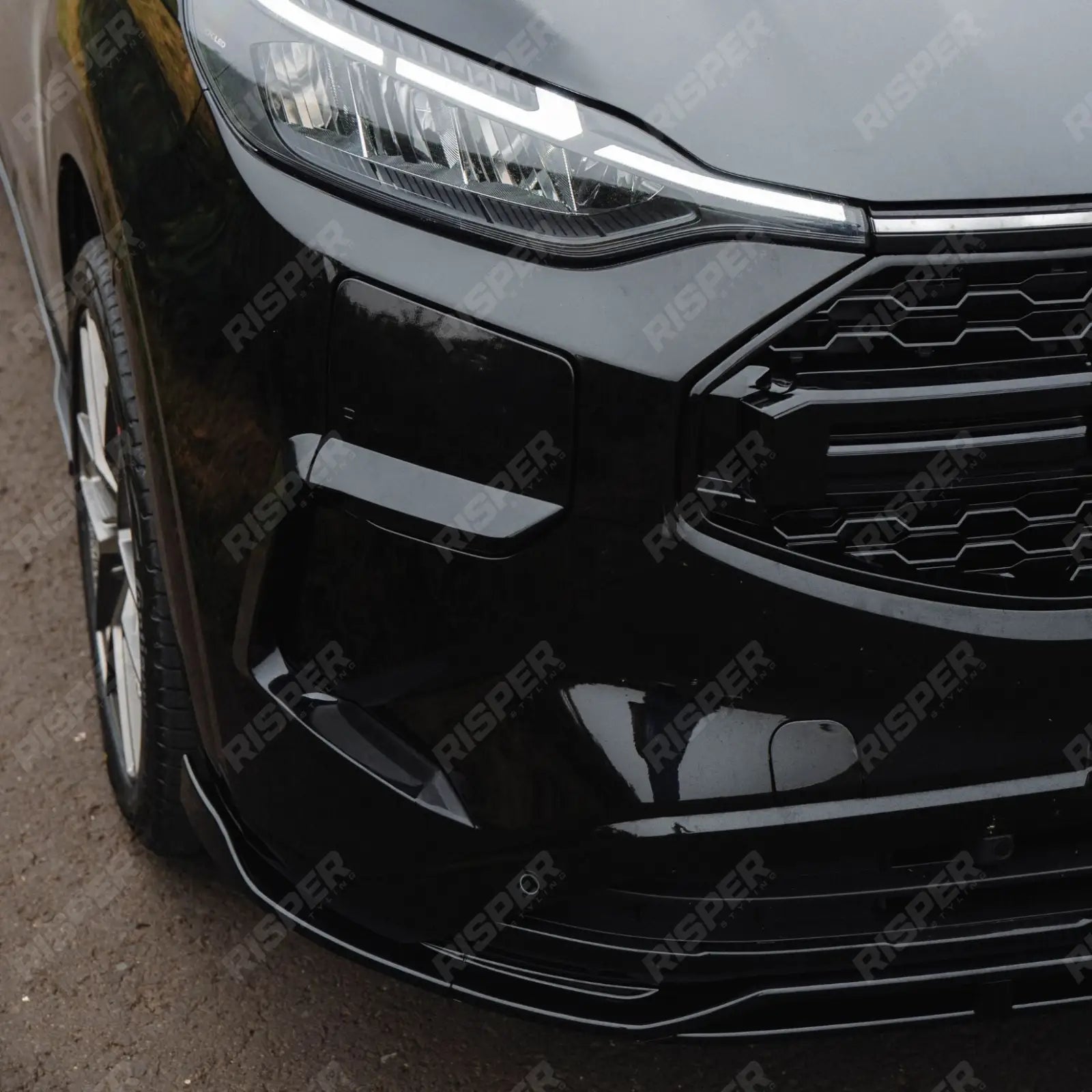 Ford Transit Custom MK2 2024 on PHEV Full Low Line Aero Kit In Gloss Black Aero Kit