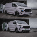 Ford Transit Custom MK2 2024 on PHEV Full Low Line Aero Kit In Gloss Black