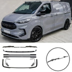 Ford Transit Custom MK2 2024 on SWB Full Low Line Aero Kit V1 In Gloss Black Aero Kit