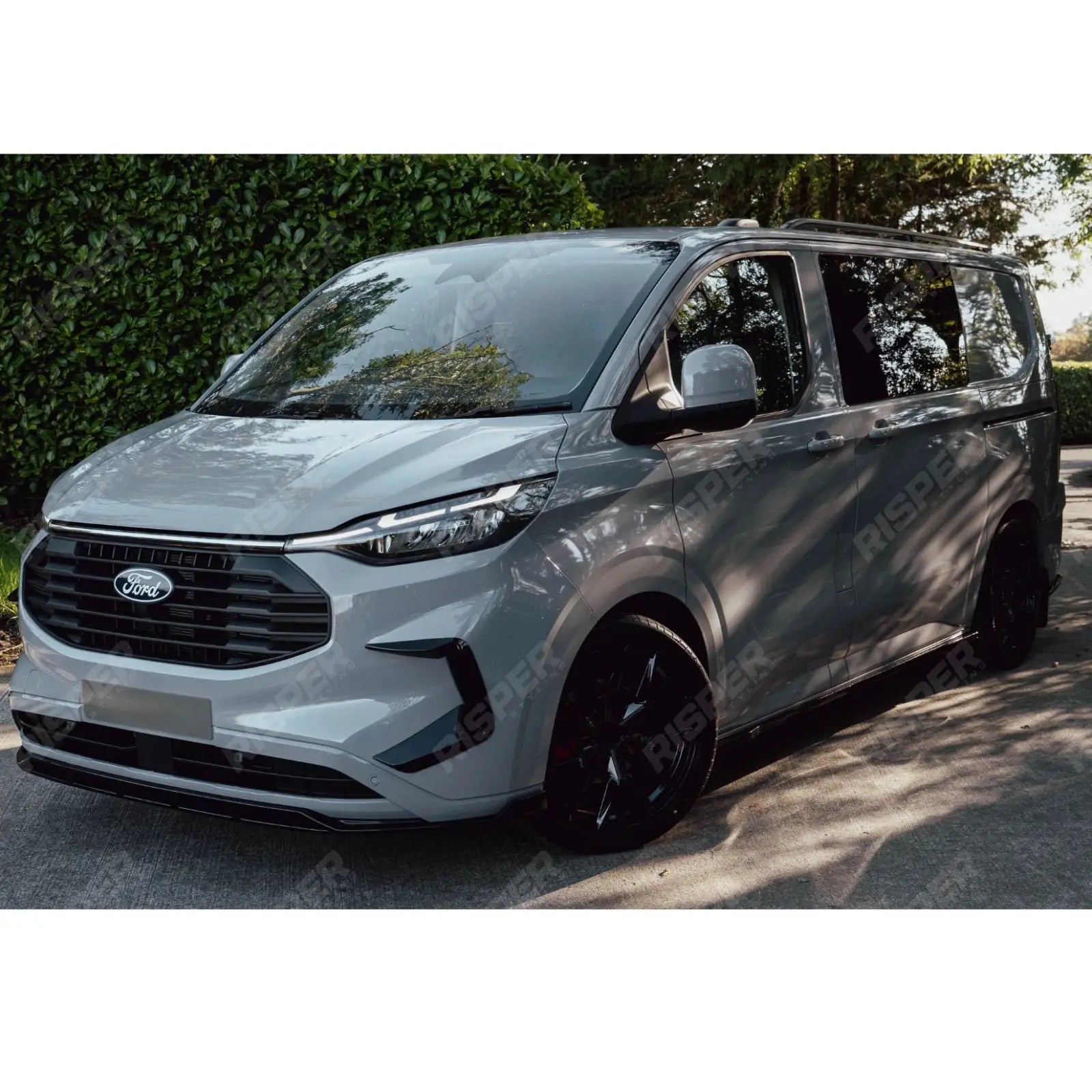 Ford Transit Custom MK2 2024 on SWB Full Low Line Aero Kit V1 In Gloss Black Aero Kit