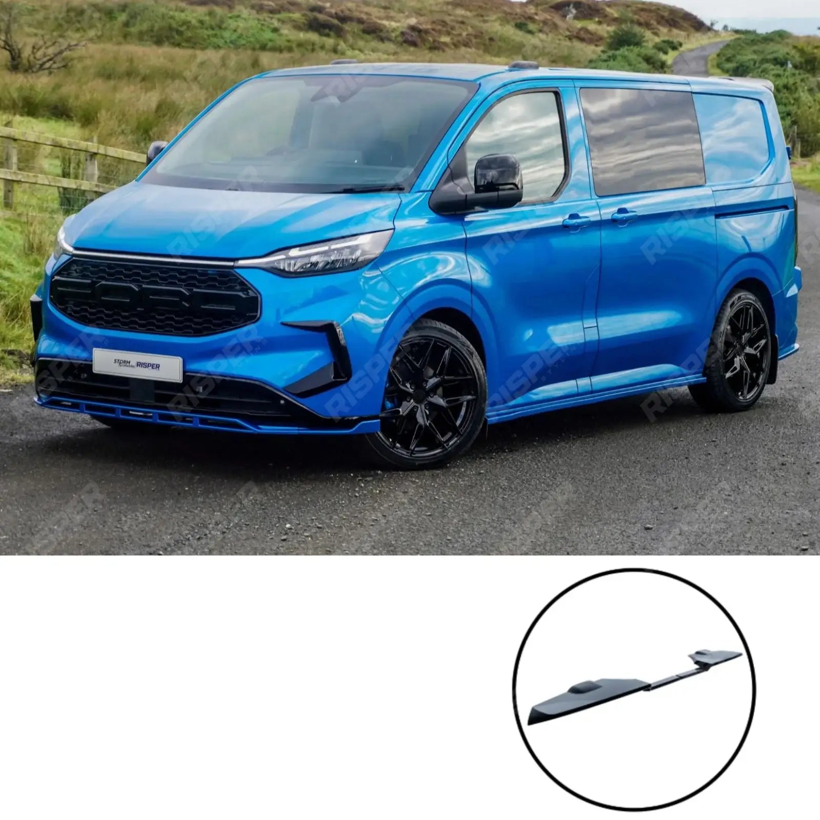 Ford Transit Custom MK2 2024 on SWB Full Low Line Aero Kit V2 Colour Coded Aero Kit Main image