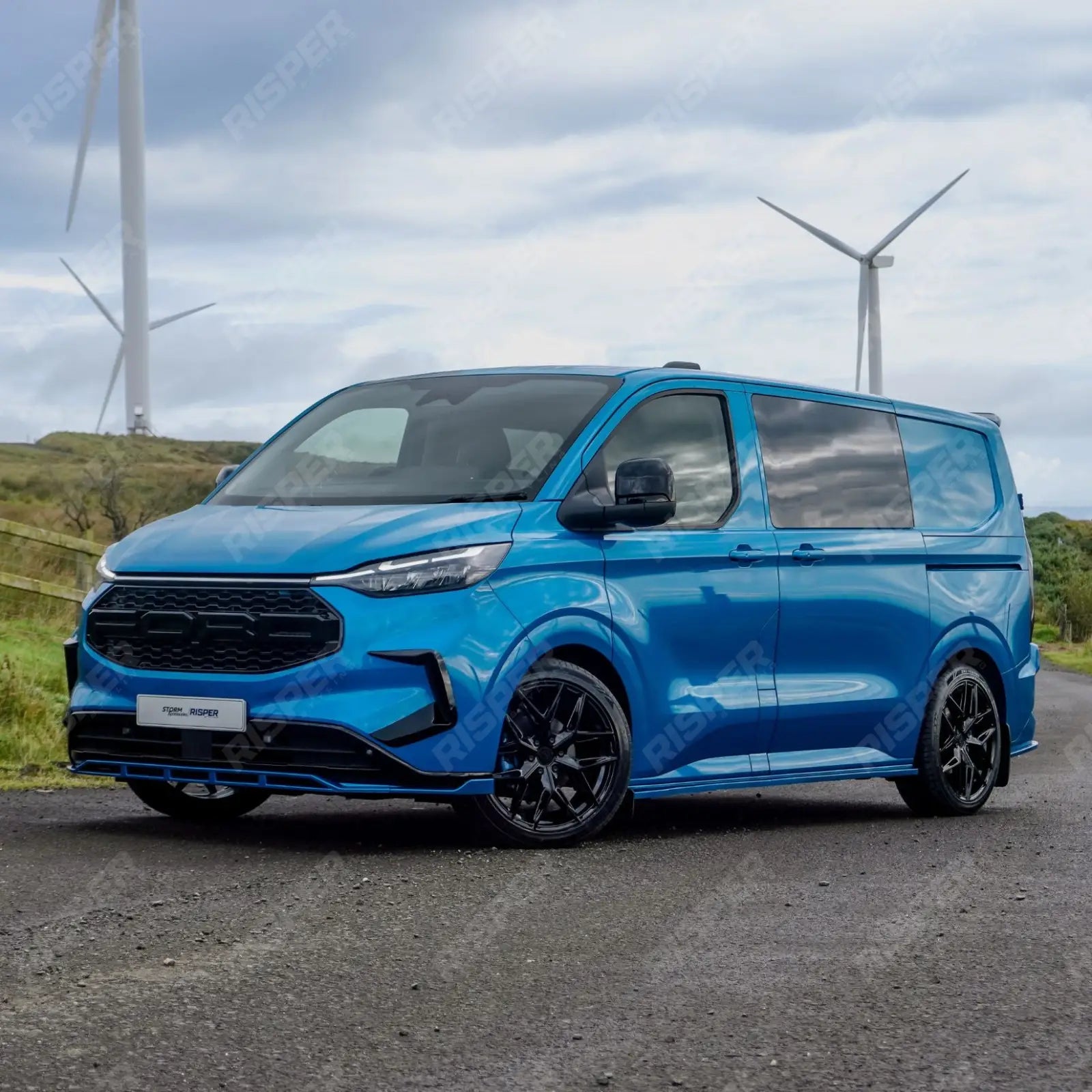 Ford Transit Custom MK2 2024 on SWB Full Low Line Aero Kit V2 Colour Coded Aero Kit